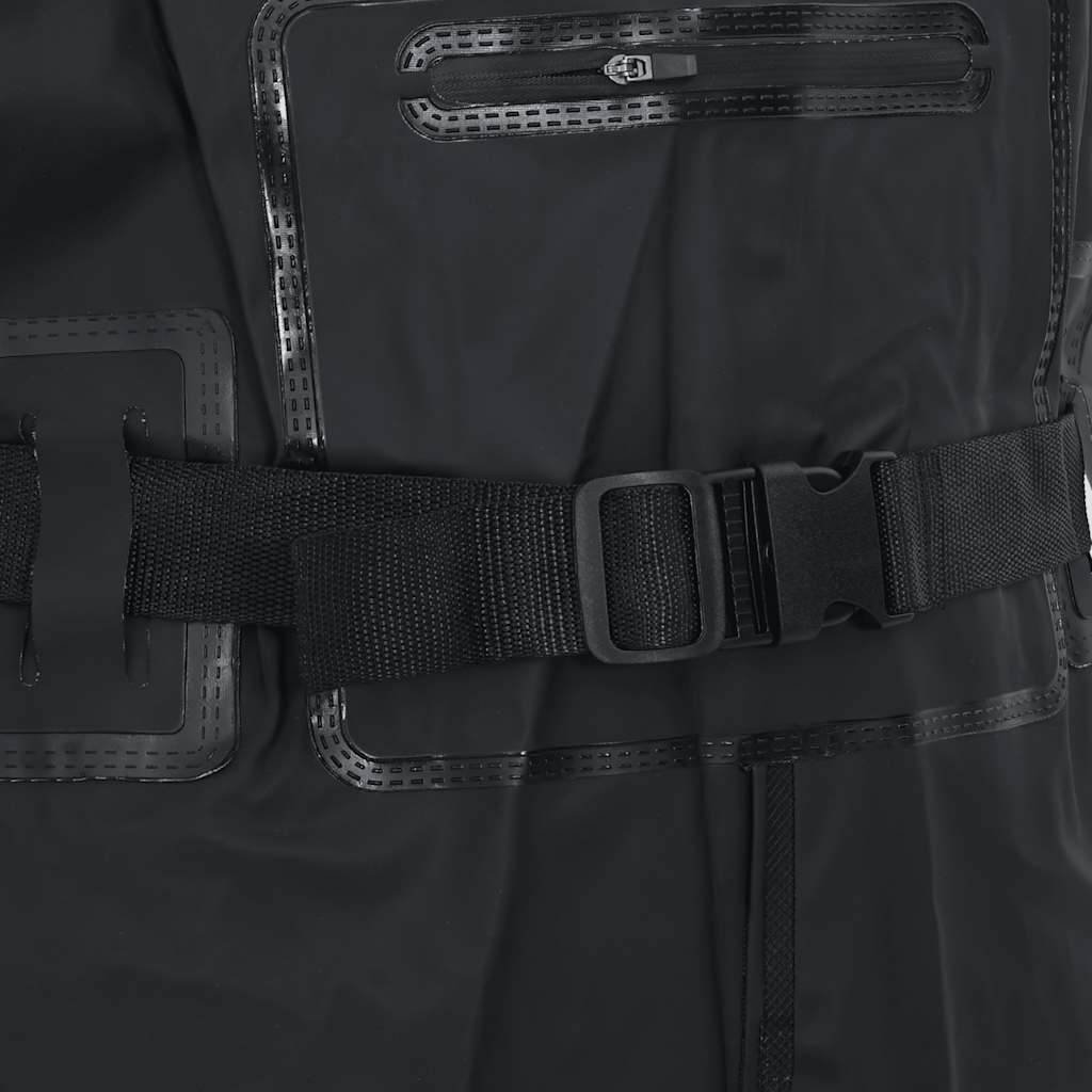 Κολυμβητικές βάτες στήθους μπότες ζώνη Μαύρο μέγεθος 42 - Pakobazaar