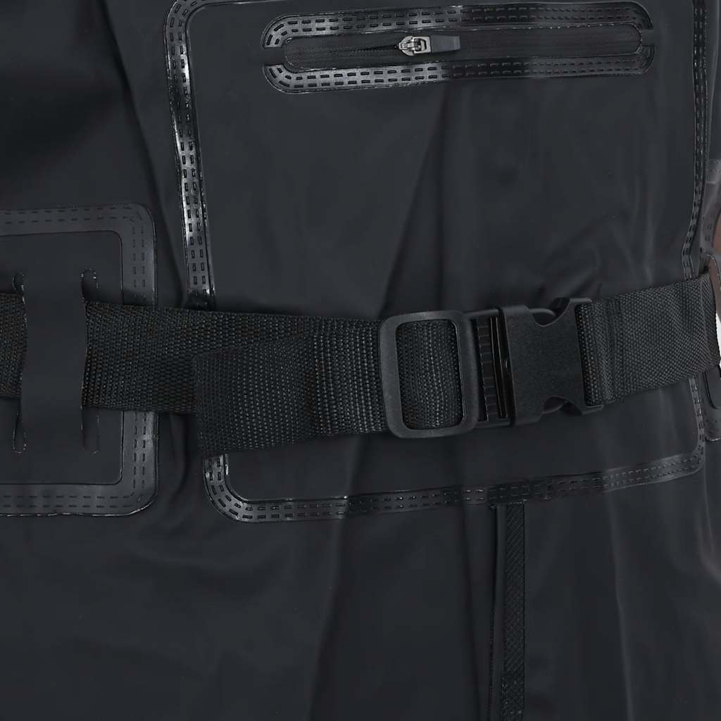 Κολυμβητικές βάτες στήθους μπότες ζώνη Μαύρο μέγεθος 44 - Pakobazaar