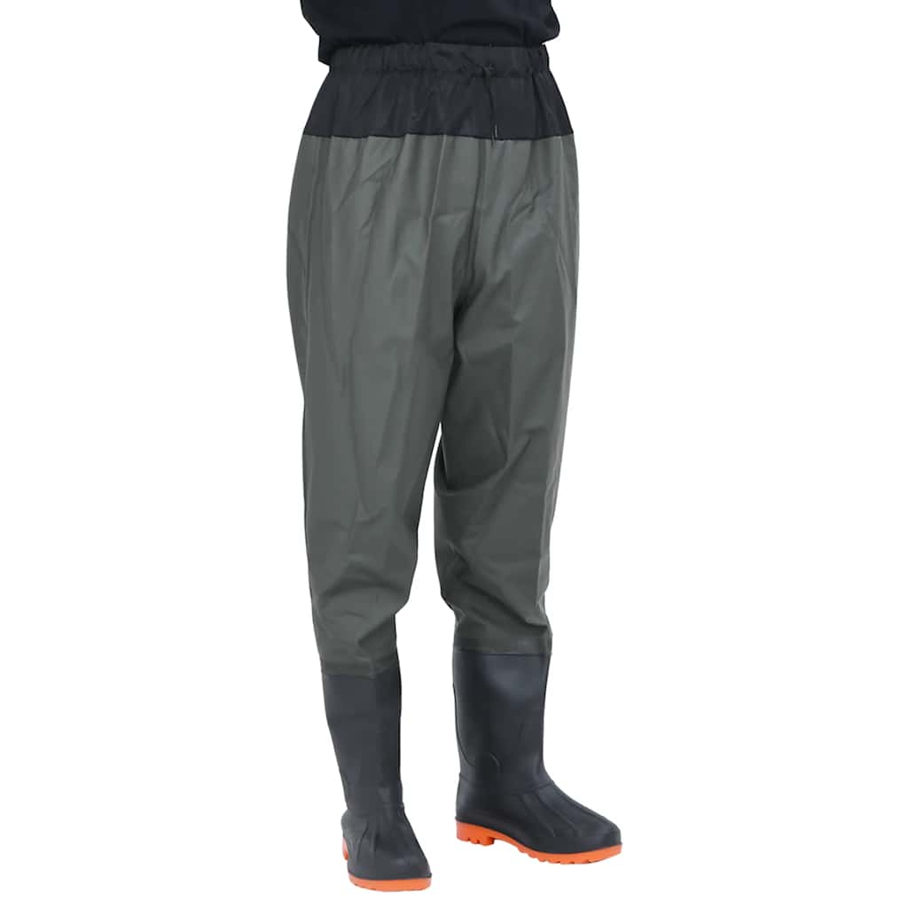 Waist Waders με μπότες σκούρο πράσινο μέγεθος 42 - Pakobazaar