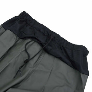 Waist Waders με μπότες σκούρο πράσινο μέγεθος 45