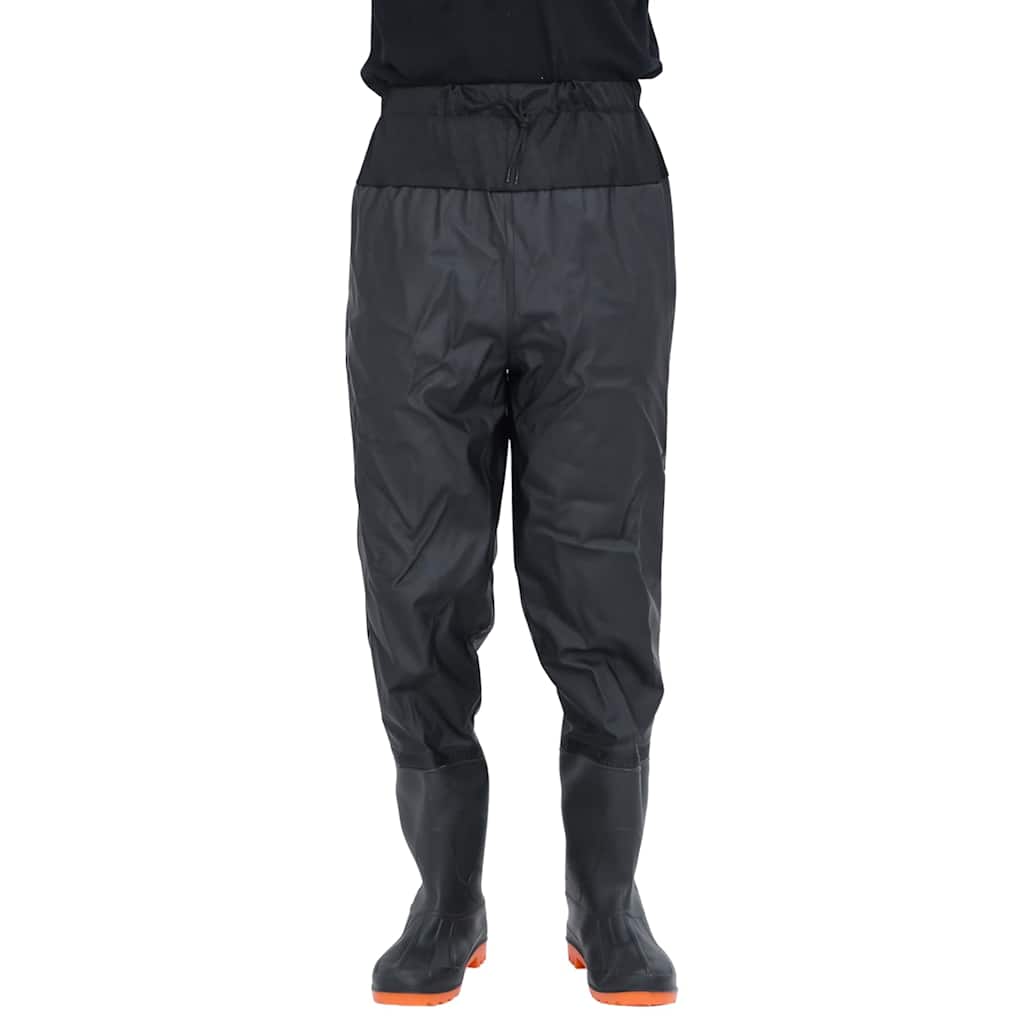 Waist Waders με μπότες Μαύρο μέγεθος 43