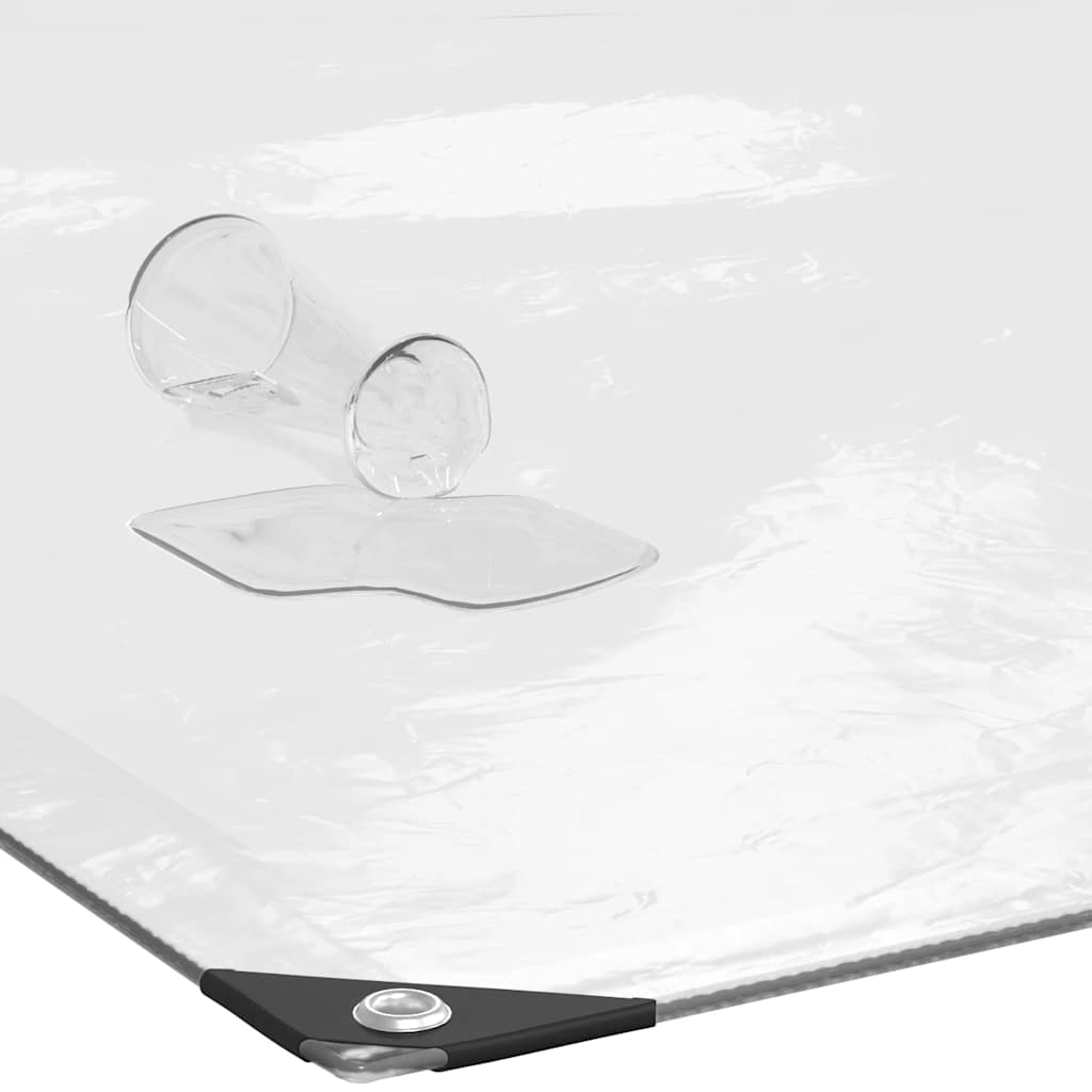 Σαφής μουσαμάς με οπές 3x12 m πολυαιθυλένιο - Pakobazaar