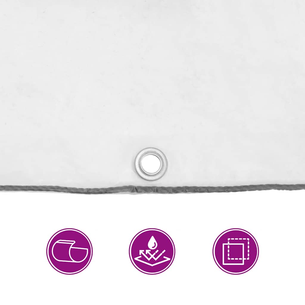 Σαφής μουσαμάς με οπές 3x12 m πολυαιθυλένιο - Pakobazaar