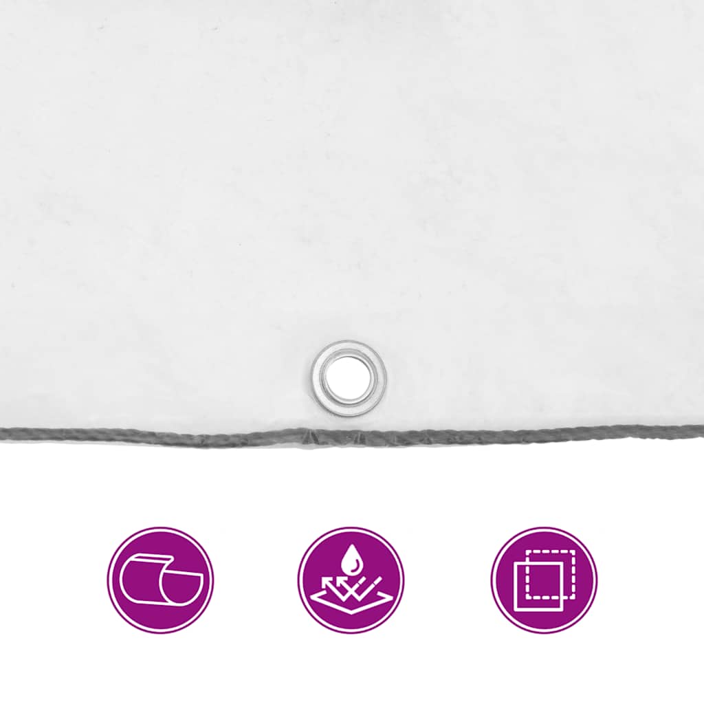 Σαφής μουσαμάς με οπές 4x8 m πολυαιθυλένιο