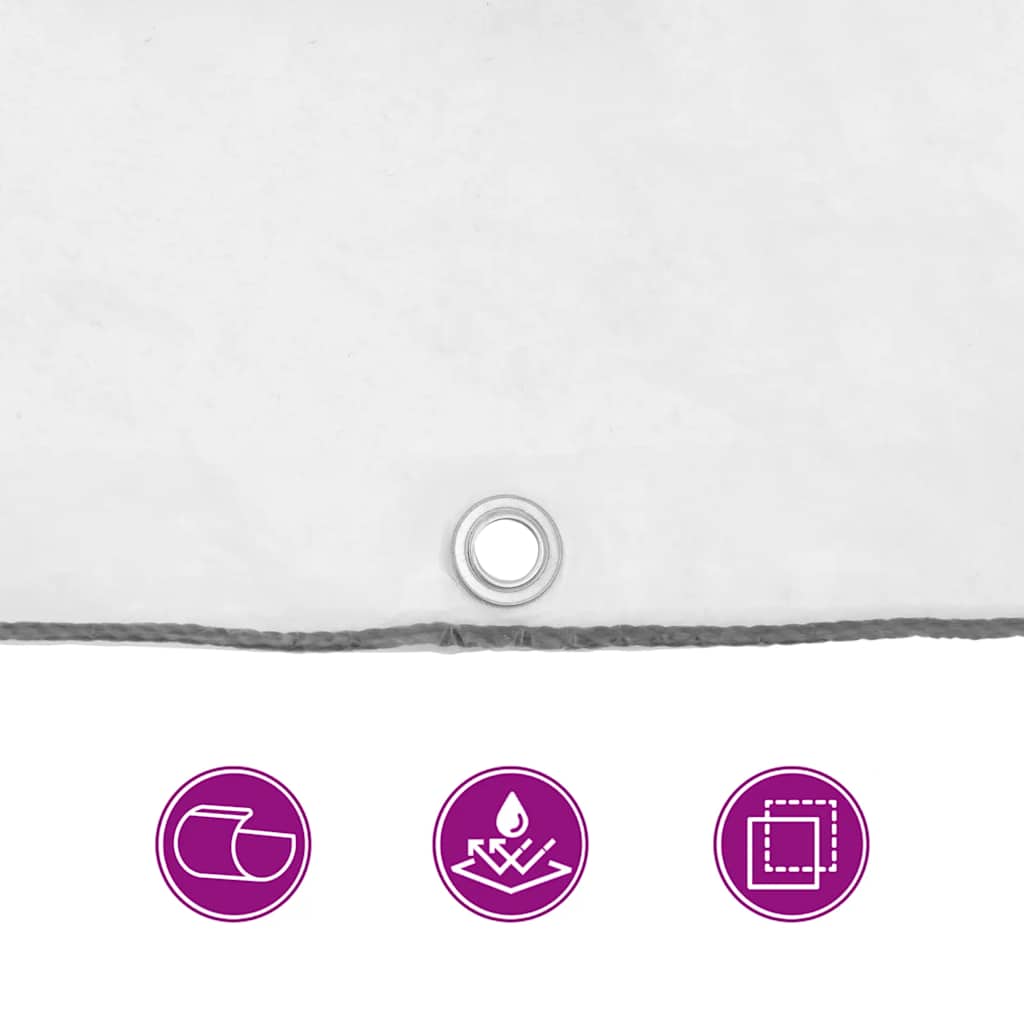 Σαφής μουσαμάς με οπές 5x5 m πολυαιθυλένιο - Pakobazaar