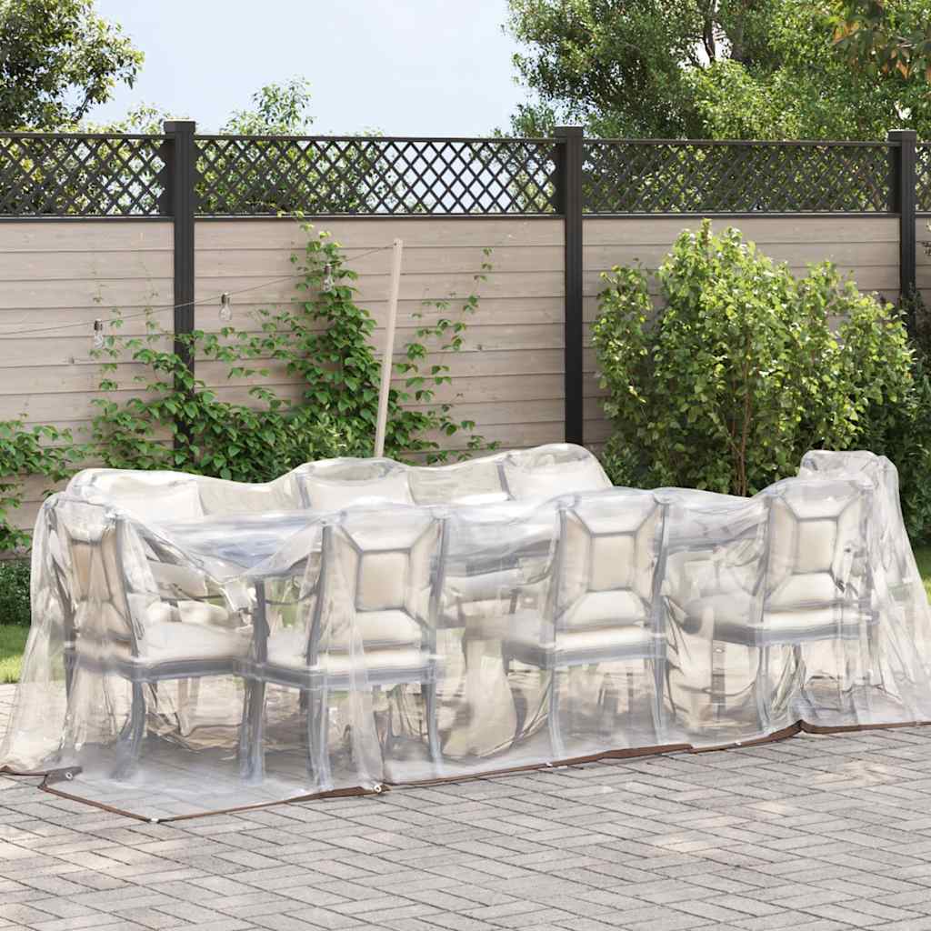 Σαφής μουσαμάς με οπές 2x4 m Πολυαιθυλένιο