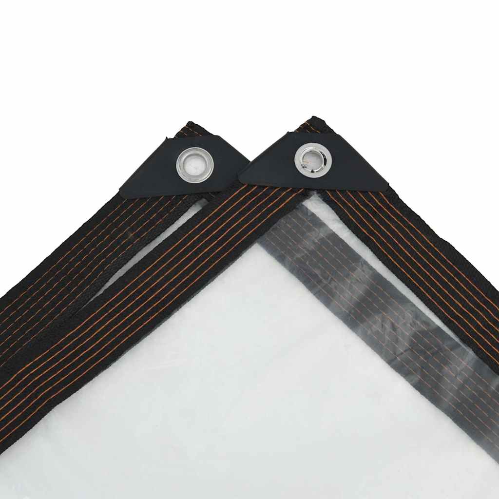 Σαφής μουσαμάς με οπές 8x8 m πολυαιθυλένιο