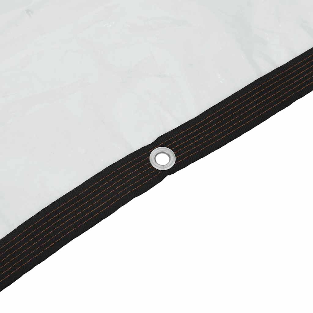 Σαφής μουσαμάς με οπές 8x12 m πολυαιθυλένιο - Pakobazaar