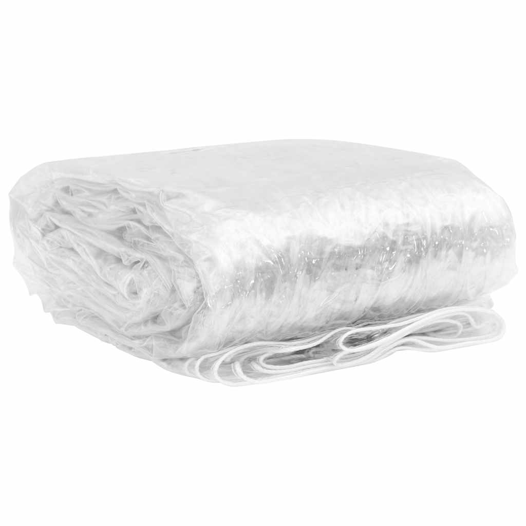 Σαφής μουσαμάς με οπές 1x10 m PVC