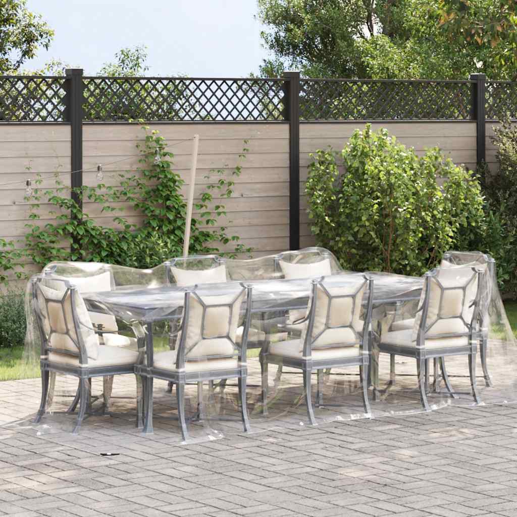 Σαφής μουσαμάς με οπές 2x6 m PVC - Pakobazaar