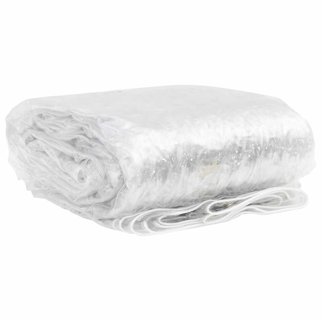 Σαφής μουσαμάς με οπές 2x10 m PVC - Pakobazaar