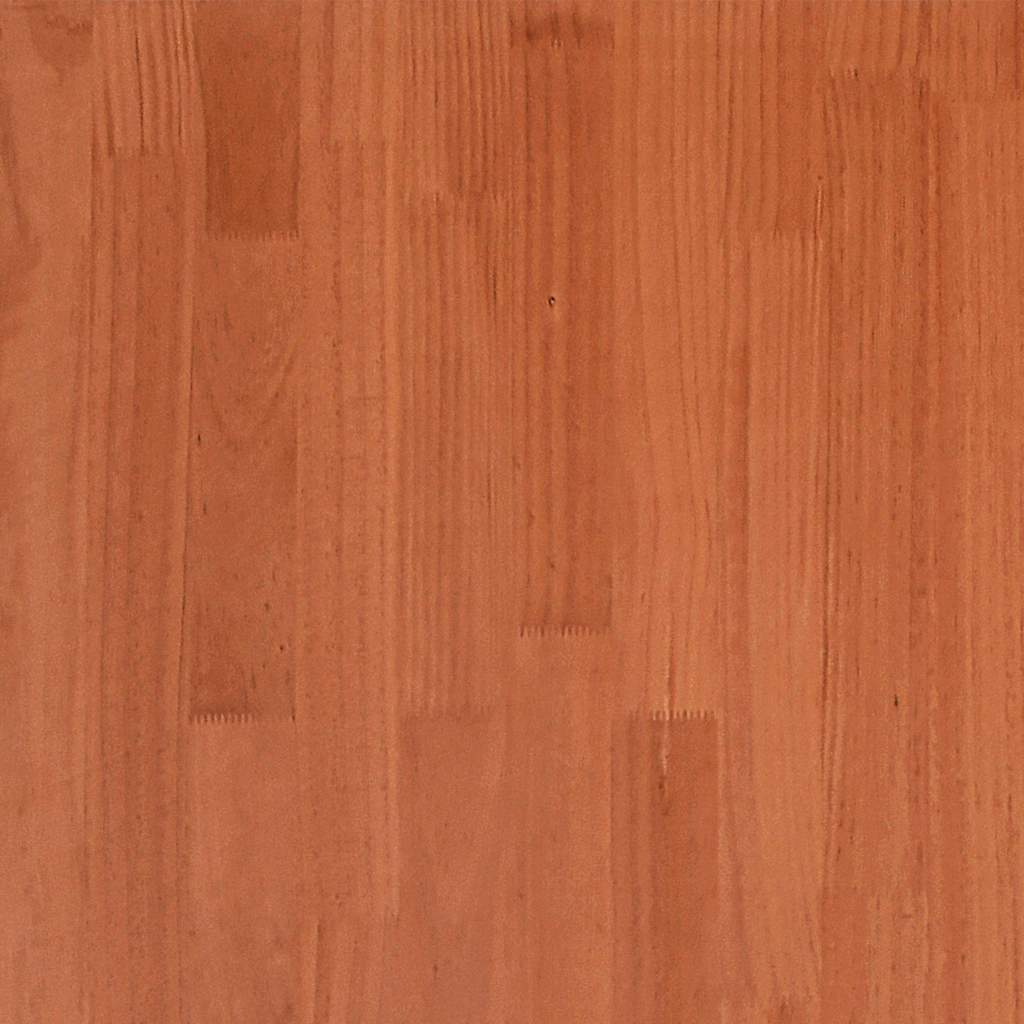 Σκελετός Κρεβ. Χωρίς Στρώμα Καφέ Κεριού 160x200 εκ Μασίφ Πεύκο - Pakobazaar