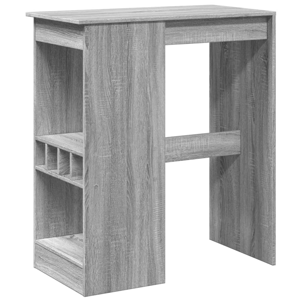 Τραπέζι Μπαρ Γκρι Sonoma 90x47,5x103,5 εκ. από Επεξεργ. Ξύλο - Pakobazaar