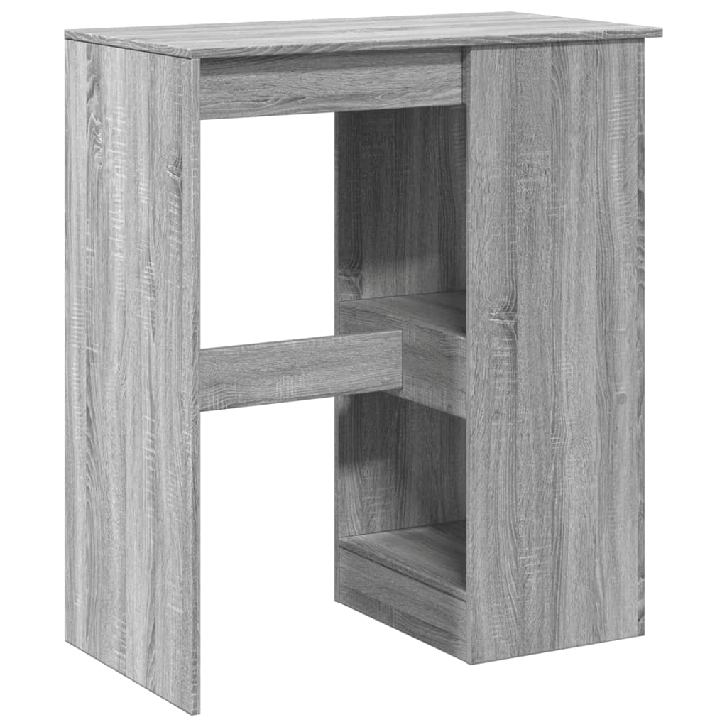 Τραπέζι Μπαρ Γκρι Sonoma 90x47,5x103,5 εκ. από Επεξεργ. Ξύλο - Pakobazaar