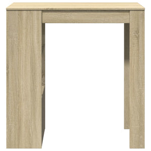 Τραπέζι Μπαρ με Ράφια Sonoma Δρυς 102x50x103,5εκ Επεξ. Ξύλο