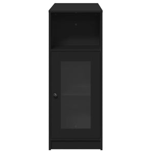 Τραπέζι Μπαρ με Ράφια Μαύρο 101x40x103,5 εκ. Επεξεργ. Ξύλο - Pakobazaar