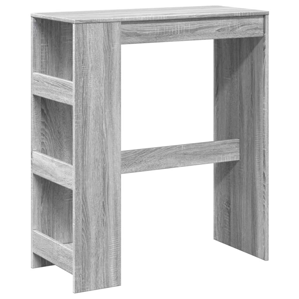 Τραπέζι Μπαρ Γκρι Sonoma 90x40x103,5 εκ. από Επεξεργ. Ξύλο - Pakobazaar