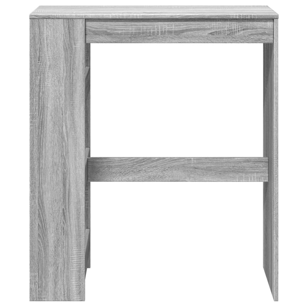 Τραπέζι Μπαρ Γκρι Sonoma 90x40x103,5 εκ. από Επεξεργ. Ξύλο - Pakobazaar