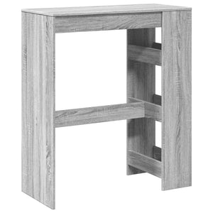 Τραπέζι Μπαρ Γκρι Sonoma 90x40x103,5 εκ. από Επεξεργ. Ξύλο - Pakobazaar