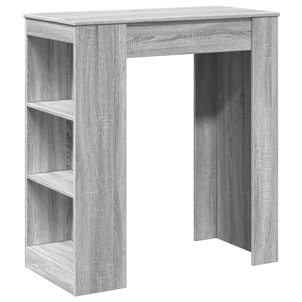 Τραπέζι Μπαρ Γκρι Sonoma 95x47x103,5 εκ. από Επεξεργ. Ξύλο - Pakobazaar
