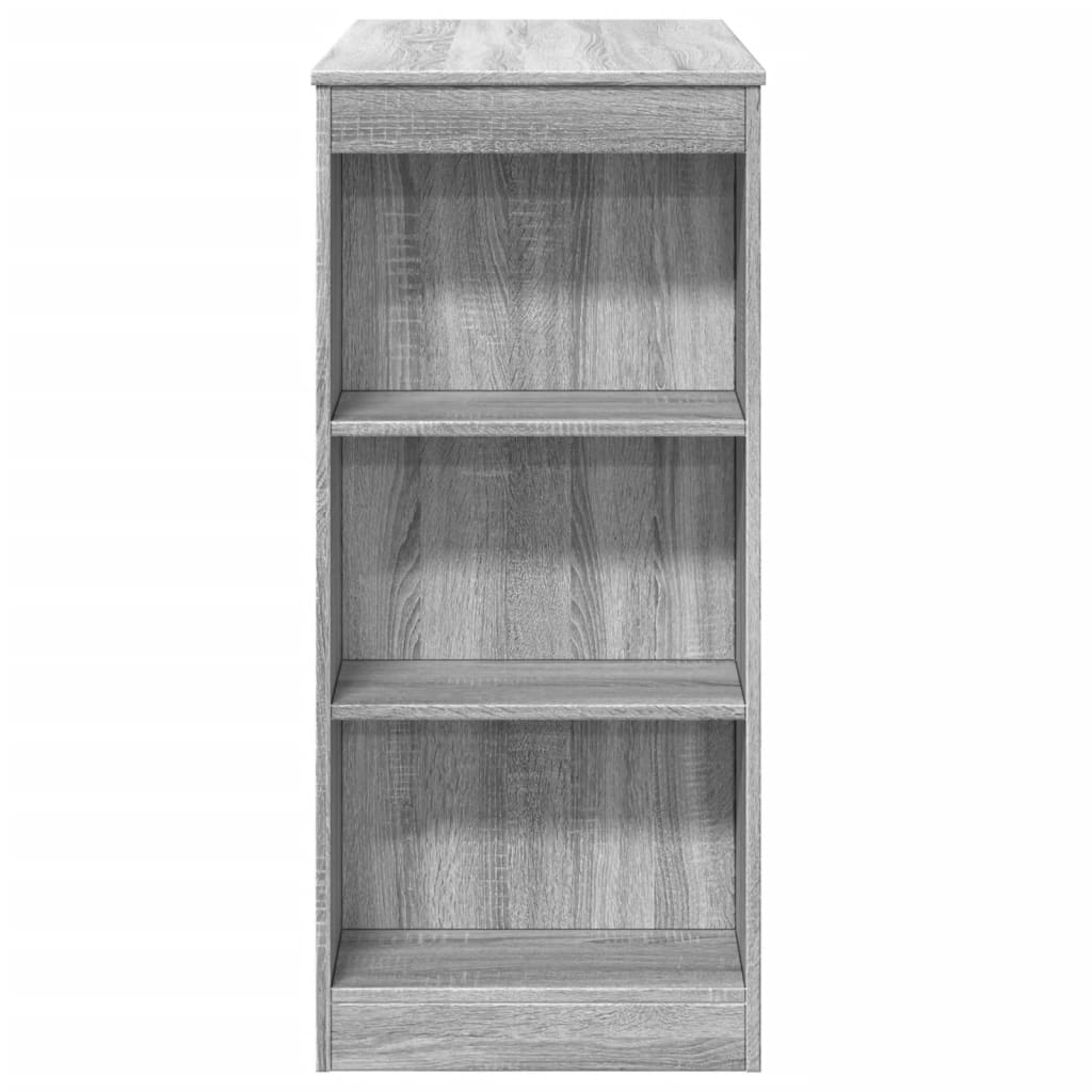 Τραπέζι Μπαρ Γκρι Sonoma 95x47x103,5 εκ. από Επεξεργ. Ξύλο - Pakobazaar