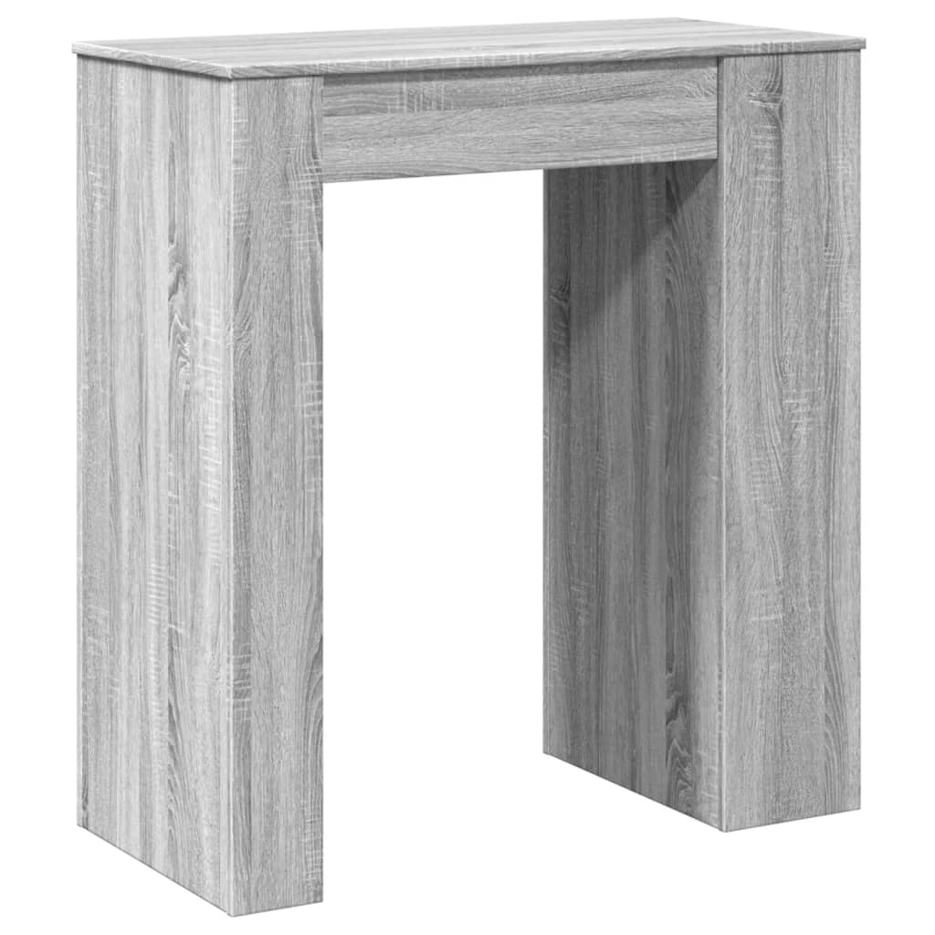 Τραπέζι Μπαρ Γκρι Sonoma 95x47x103,5 εκ. από Επεξεργ. Ξύλο - Pakobazaar