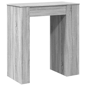 Τραπέζι Μπαρ Γκρι Sonoma 95x47x103,5 εκ. από Επεξεργ. Ξύλο - Pakobazaar