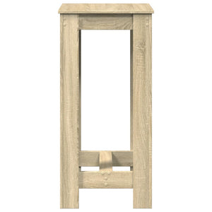 Τραπέζι Μπαρ Sonoma Δρυς 51x50x103,5 εκ. Επεξ. Ξύλο - Pakobazaar