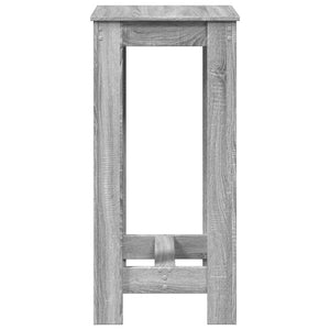 Τραπέζι Κονσόλα Γκρι Sonoma 51x50x103,5 εκ. από Επεξεργ. Ξύλο