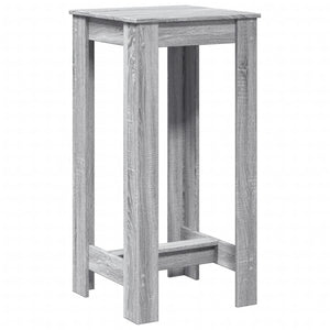 Τραπέζι Κονσόλα Γκρι Sonoma 51x50x103,5 εκ. από Επεξεργ. Ξύλο
