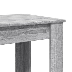 Τραπέζι Κονσόλα Γκρι Sonoma 51x50x103,5 εκ. από Επεξεργ. Ξύλο