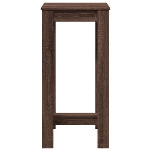 Τραπέζι Μπαρ Καφέ Δρυς 51x50x103,5 εκ. Επεξ. Ξύλο - Pakobazaar