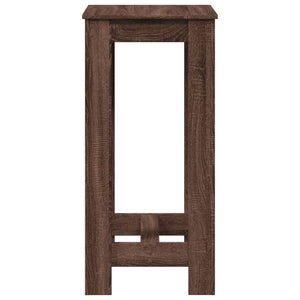 Τραπέζι Μπαρ Καφέ Δρυς 51x50x103,5 εκ. Επεξ. Ξύλο - Pakobazaar