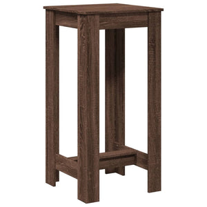 Τραπέζι Μπαρ Καφέ Δρυς 51x50x103,5 εκ. Επεξ. Ξύλο - Pakobazaar