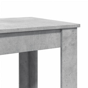 Τραπέζι Μπαρ Γκρι Σκυροδέματος 102x50x103,5εκ. Επεξεργ. Ξύλο - Pakobazaar