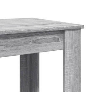 Τραπέζι Μπαρ Γκρι Sonoma 102x50x103,5εκ. Επεξεργ. Ξύλο
