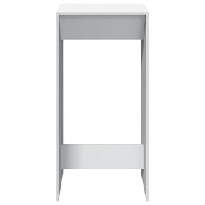 Τραπέζι Μπαρ Λευκό 51x50x103,5 εκ. Επεξ. Ξύλο - Pakobazaar