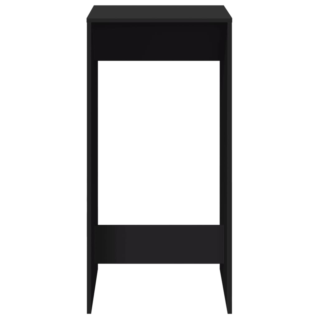 Τραπέζι Μπαρ Μαύρο 51x50x103,5 εκ. Επεξ. Ξύλο - Pakobazaar
