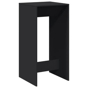 Τραπέζι Μπαρ Μαύρο 51x50x103,5 εκ. Επεξ. Ξύλο - Pakobazaar