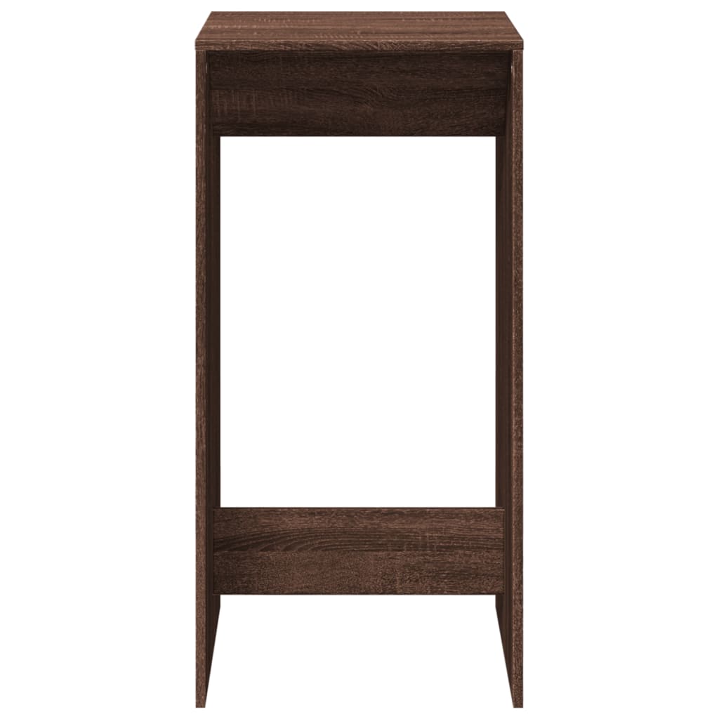 Τραπέζι Μπαρ Καφέ Δρυς 51x50x103,5 εκ. Επεξ. Ξύλο - Pakobazaar