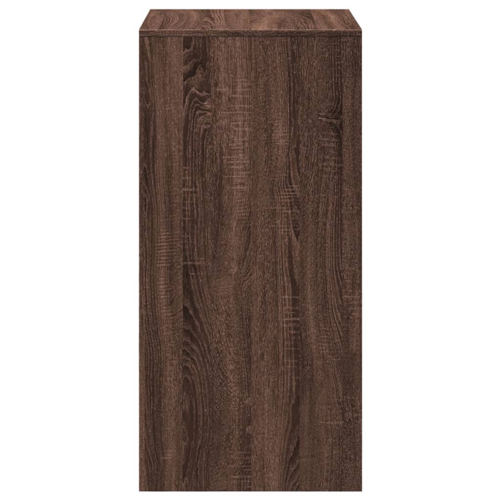 Τραπέζι Μπαρ Καφέ Δρυς 51x50x103,5 εκ. Επεξ. Ξύλο - Pakobazaar