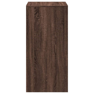 Τραπέζι Μπαρ Καφέ Δρυς 51x50x103,5 εκ. Επεξ. Ξύλο - Pakobazaar