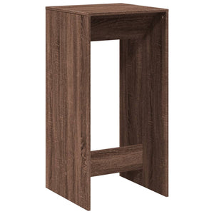 Τραπέζι Μπαρ Καφέ Δρυς 51x50x103,5 εκ. Επεξ. Ξύλο - Pakobazaar