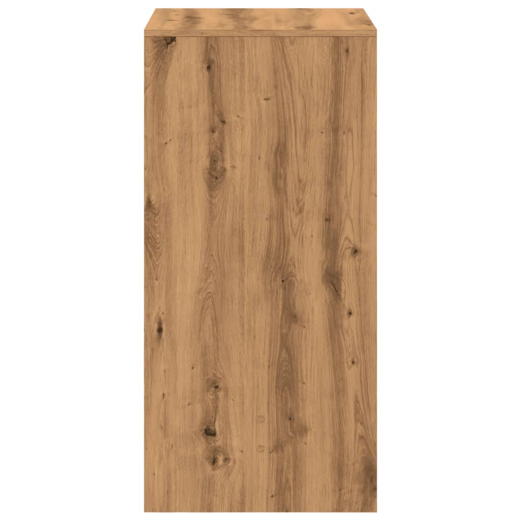 Τραπέζι Μπαρ Αρτισιανή Δρυς 51x50x103,5 εκ. Επεξ. Ξύλο - Pakobazaar