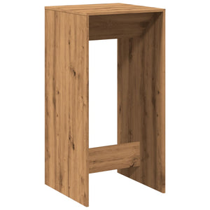 Τραπέζι Μπαρ Αρτισιανή Δρυς 51x50x103,5 εκ. Επεξ. Ξύλο - Pakobazaar