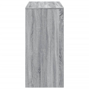 Τραπέζι Μπαρ Γκρι Sonoma 102x50x103,5εκ. Επεξεργ. Ξύλο