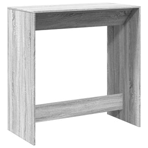 Τραπέζι Μπαρ Γκρι Sonoma 102x50x103,5εκ. Επεξεργ. Ξύλο