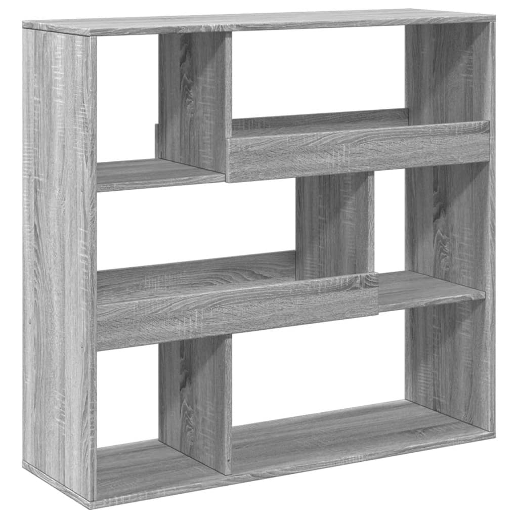 Βιβλιοθήκη/Διαχωριστικό Χώρου Γκρι Sonoma 100x33x94,5 εκ. - Pakobazaar
