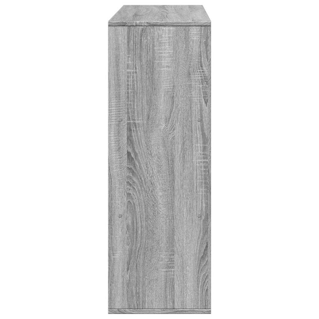 Βιβλιοθήκη/Διαχωριστικό Χώρου Γκρι Sonoma 100x33x94,5 εκ. - Pakobazaar