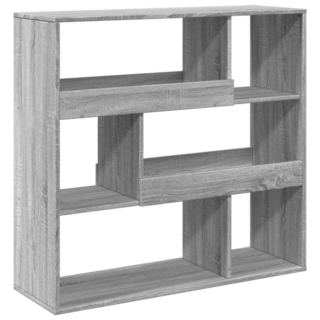 Βιβλιοθήκη/Διαχωριστικό Χώρου Γκρι Sonoma 100x33x94,5 εκ. - Pakobazaar